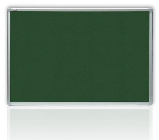 2x3 Filcová zelená tabule v hliníkovém rámu 150x100 cm - P-TTA1510-4