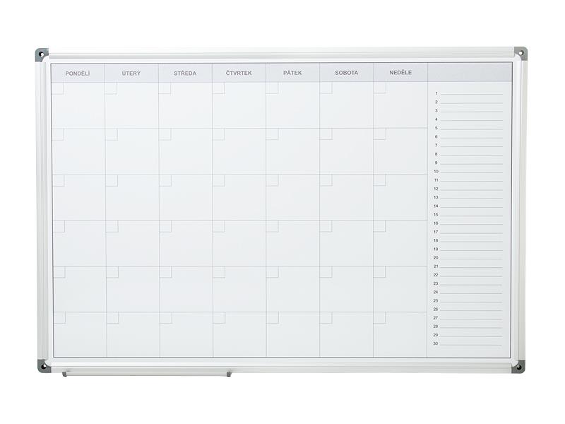 Měsíční plánovací tabule ARTA  90x60 cm
